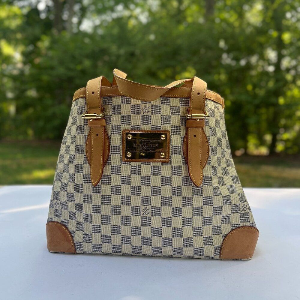 Louis Vuitton Damier Azur Hampstead MM